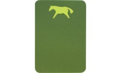 Sit Mat Yate Horse, 400x285x10mm, Green/Blue