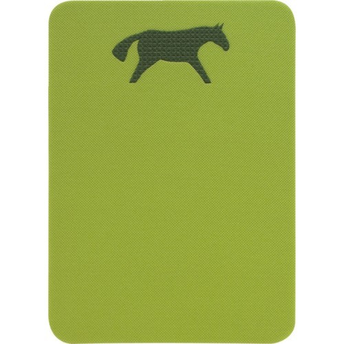 Sit Mat Yate Horse, 400x285x10mm, Green/Blue