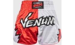 Venum Inferno 2.0 Muay Thai šorti, sarkani/balti