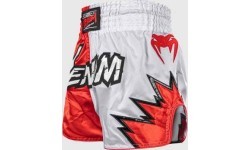 Venum Inferno 2.0 Muay Thai šorti, sarkani/balti