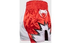 Шорты Muay Thai Venum Inferno 2.0, красно-белые