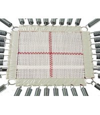 Sieta lēkšanas virsma 6 x 6 mm komandu vingrošanas tramplīnam