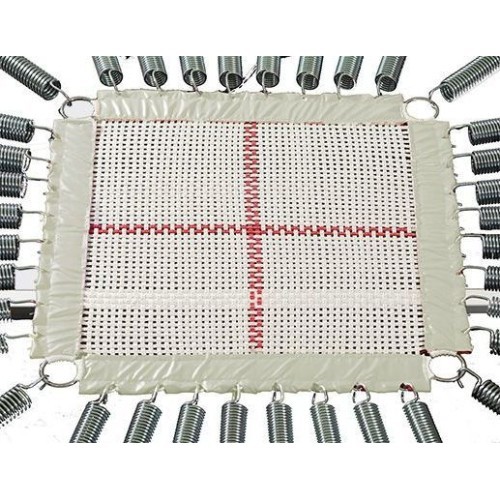 Sieta lēkšanas virsma 6 x 6 mm komandu vingrošanas tramplīnam