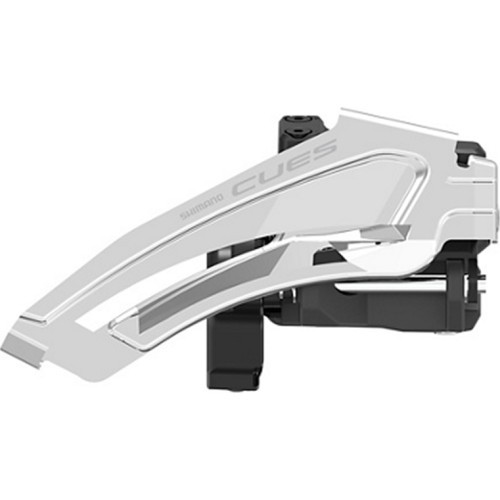 Priekšējais pārslēdzējs Shimano CUES P-FD-U6010-L // 2x10/11-speed, Double Top Swing, 28.6/31.8/34.9 mm