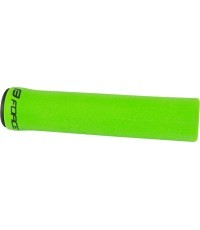 FORCE Luck Handlebar Grips 130mm (silicone foam, green)