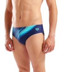 M Light Swim Briefs Navy-Multi 100 - 750