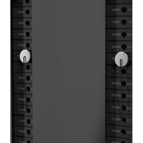 Настенная силовая рама inSPORTline Cable Column CC350 - Чёрный