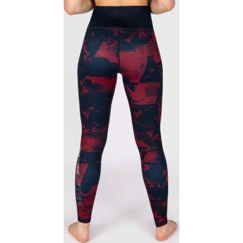 Женские легинсы UFC Zenith by Venum Authentic Fight Week, бордовые