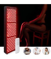 LED Infrared Light Therapy Panel inSPORTline Lustar – 300 LED - Black
