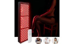 LED Infrared Light Therapy Panel inSPORTline Lustar – 300 LED - Black
