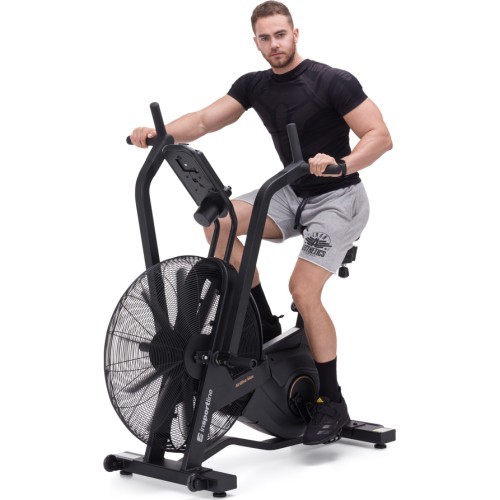 Velotrenažieris AirBike® inSPORTline Max - Melna