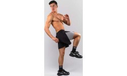 Venum Lazer Hybrid treniņu šorti, melni/pelēki