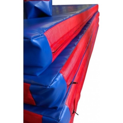 Stepēts vingrošanas matracis (200x100x5 cm), PVC