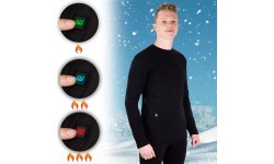 Vīriešu apsildāms krekls W-TEC Insulong - Melna