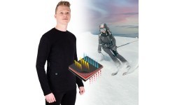 Vīriešu apsildāms krekls W-TEC Insulong - Melna