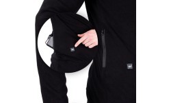 Men’s Heated T-Shirt W-TEC Insulong - Black