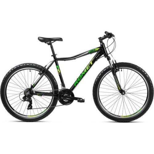 Велосипед Romet Rambler R6.1 JR 2025 black-green-grey
