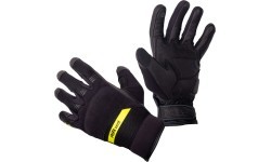 Motociklistu cimdi W-TEC Binetto - Melna-fluo