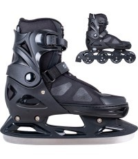 Skrituļslidas 2-in-1 ar regulēšanas ripu inSPORTline Noctys