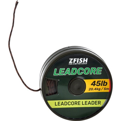 Pavadiņš ZFish Leadcore, 45lb/5m
