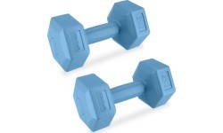 Set of hexagonal dumbbells 2x2 kg Spokey MONSTER