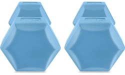 Set of hexagonal dumbbells 2x2 kg Spokey MONSTER
