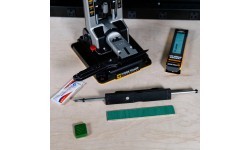Ar ādu pārklāts asināšanas akmens Work Sharp Professional Precision Adjust