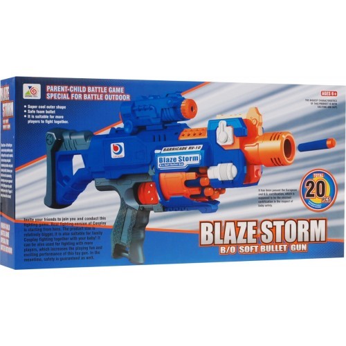 Rotaļu pistole Blaze Storm, zila