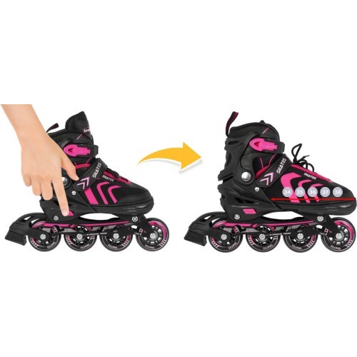 Skates, Skates, Set 4in1 34-38 Pink