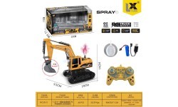 Радиоуправляемый экскаватор с металлическими деталями 1:22