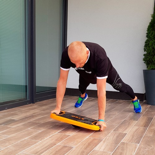 Multifunctional Aerobic Step Platform inSPORTline Multifun - Black