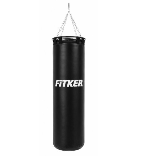 Boksa maiss JUNIOR, PVC, melns - 100x35cm - Gredzens un ķēdes