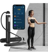 Smart Jump Rope inSPORTline Jumpsmart - Black