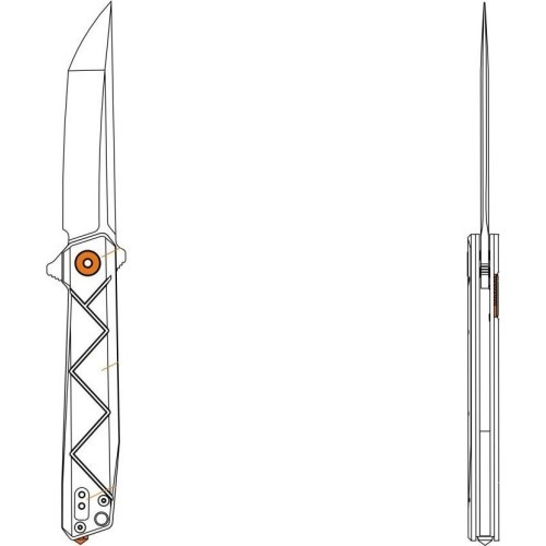 Knife Ruike P127-CB 