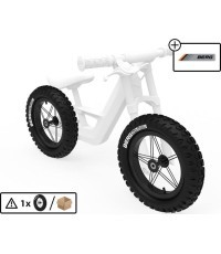 Wheel 12'' All Terrain - Black/White
