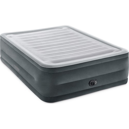 Double bed mattress with automatic pump - 203x152cm INTEX