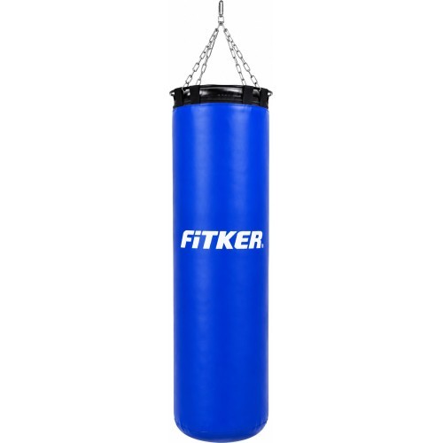 Боксёрский мешок Fitker Training, ПВХ - 150x30cm - Синий