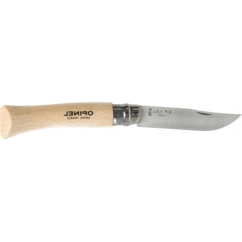 Нож Opinel 7 Inox с буковой рукоятью в блистере