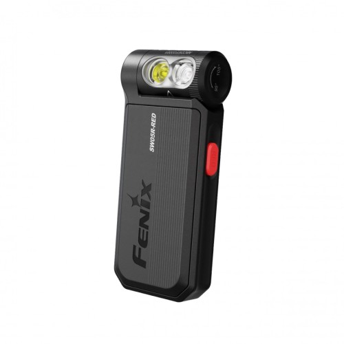 LED flashlight SW05R-RED black