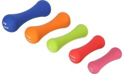 Neoprēna hantele 17025 HMS - 1 kg