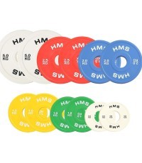CBRS05  OLYMPIC BUMPER PLATE HMS - 2x1.5kg