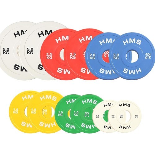 CBRS05  OLYMPIC BUMPER PLATE HMS - 2x1.5kg