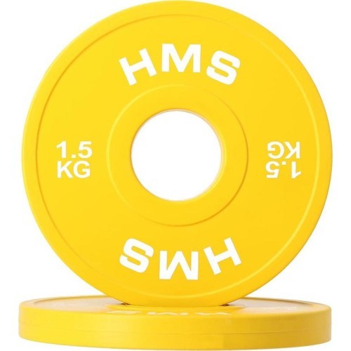 Olimpiskais bumper svaru disks CBRS05 HMS - 2x1.5kg