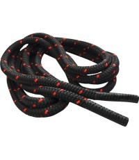 Battle Rope inSPORTline WaveRope 35 mm – 12 m - Black/Red