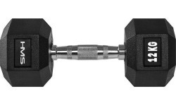 HEX PRO DUMBBELL HMS - 12 kg