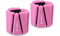 SNK01 PINK SILICONE EXERCISE WEIGHTS FOR ANKLE AND WRIST HMS