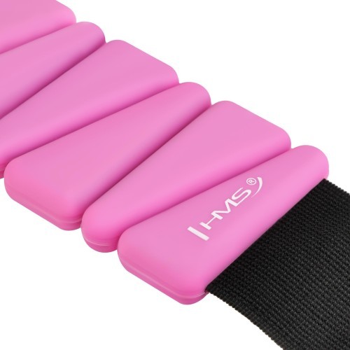 SNK01 PINK SILICONE EXERCISE WEIGHTS FOR ANKLE AND WRIST HMS
