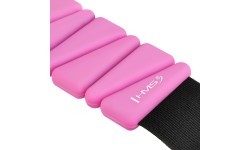 SNK01 PINK SILICONE EXERCISE WEIGHTS FOR ANKLE AND WRIST HMS