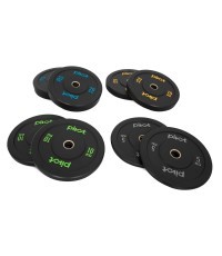 Pivot Fitness Pro Training Bumper Plates Combi Set 100 kg