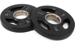 Pivot Fitness olimpisko gumijas disku komplekts 1,25 kg